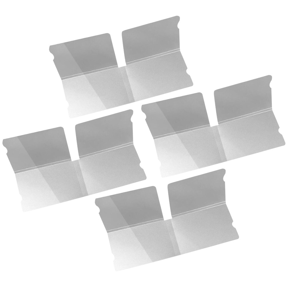 Face Mask Storage Box - 4Pcs Foldable Mask Storage Box PP