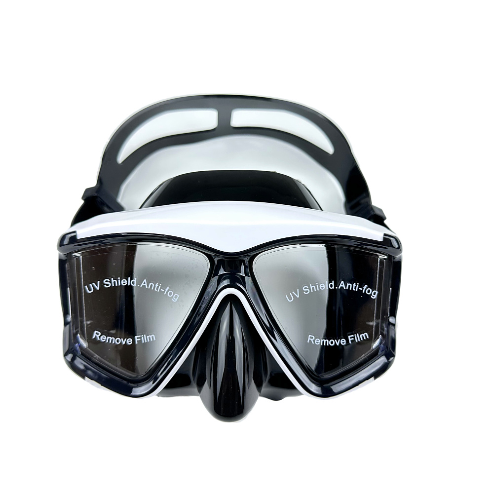 Silicone Mask Bracket - New adult silicone diving glasses professional