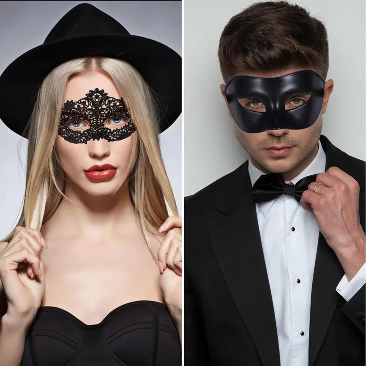 2pcs Hot New Sexy Black Lace M - Black Face Mask Pack recensie en prijs