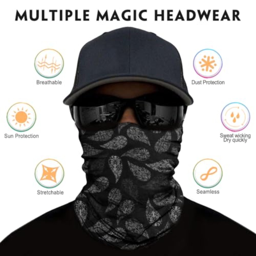 Neck Gaiter for Men Women Head - Neck Gaiter Face Cover recensie en prijs