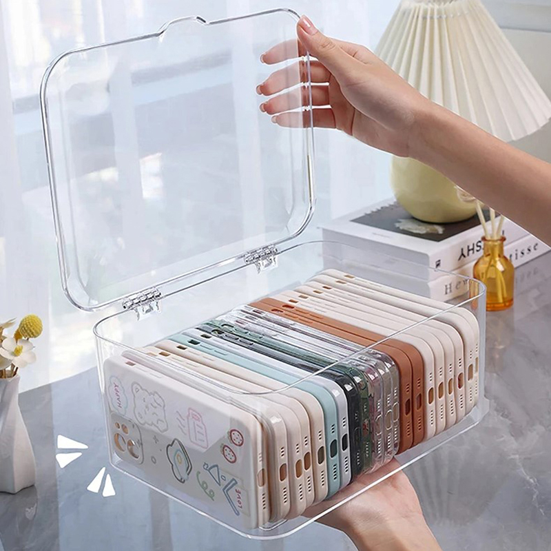 Acrylic Sundries Storage Baske - Face Mask Storage Box recensie en prijs
