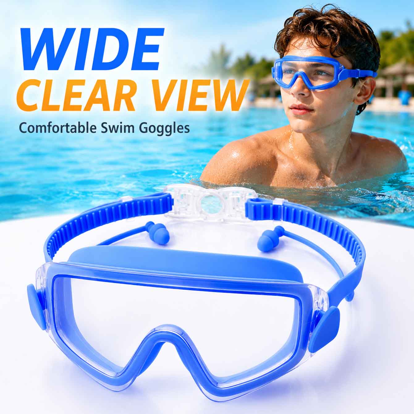 1PC Swim Goggles Snorkel Divin - Anti Pollution Mask recensie en prijs