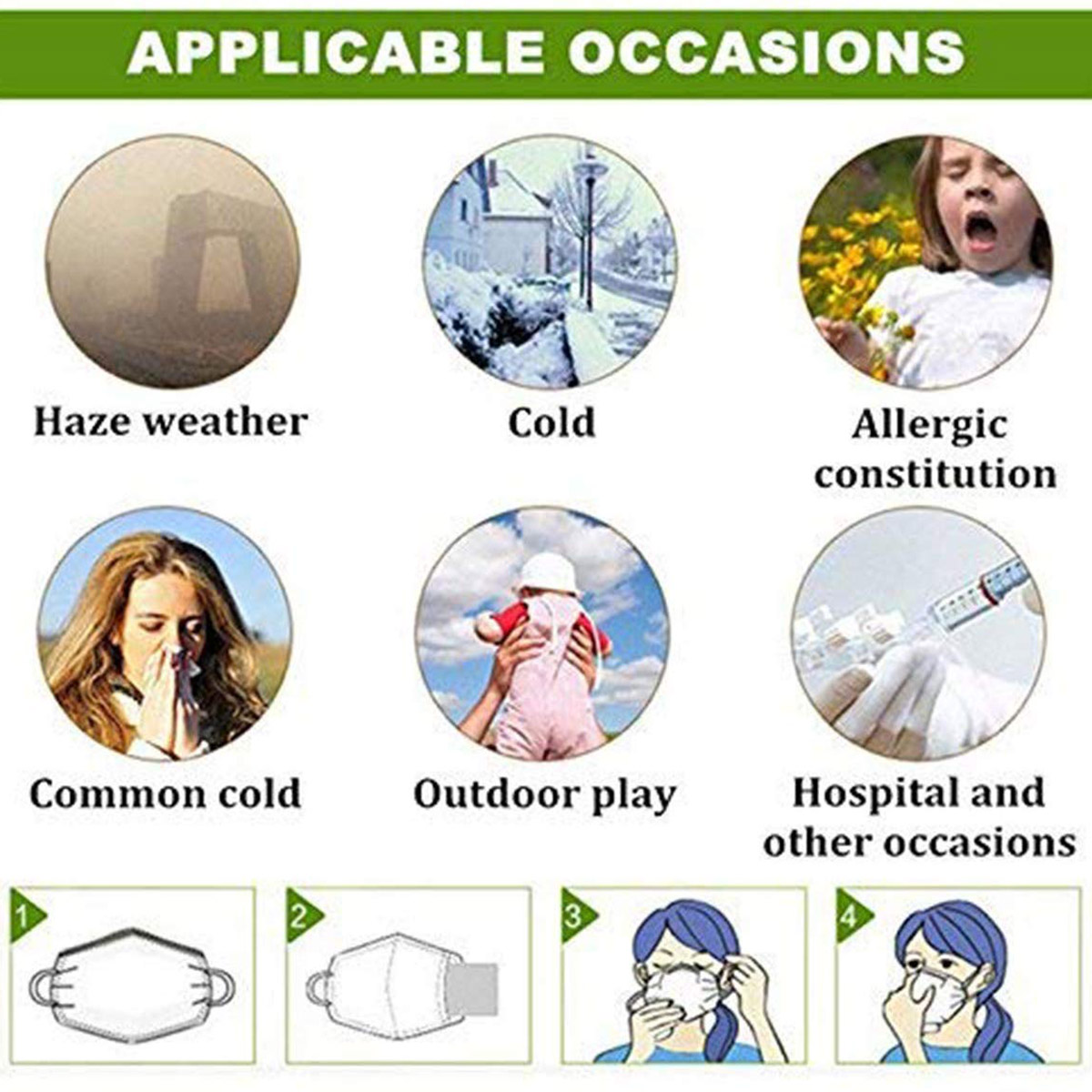 Adjustable Face Mask Anti-dust - Pm2.5 Filter Insert recensie en prijs