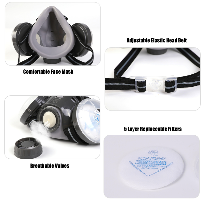 New Anti Dust Mask Full Face R - Anti Pollution Mask recensie en prijs