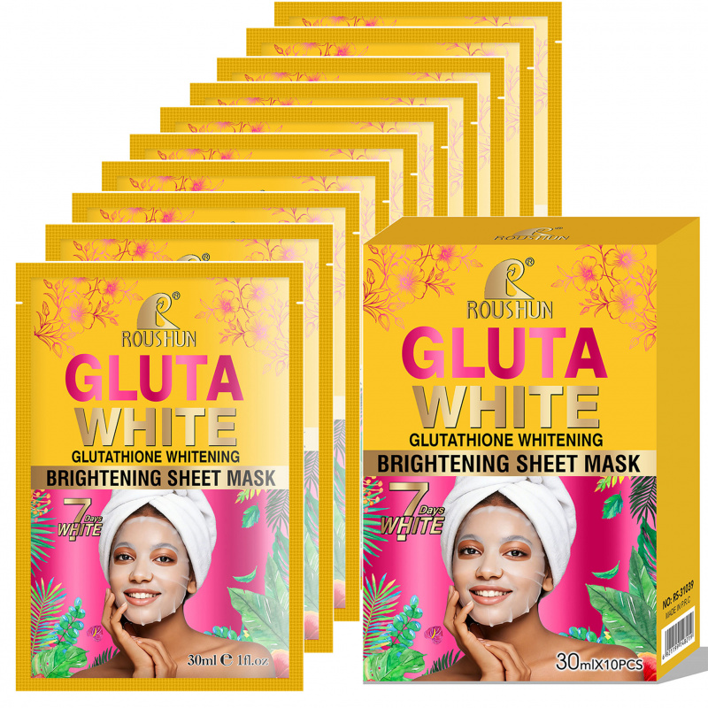 Gluta White Facial Mask Facial - Face Mask Storage Box recensie en prijs