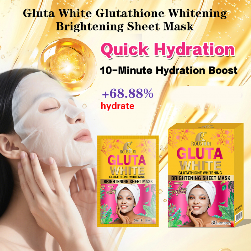 Gluta White Facial Mask Facial - Face Mask Storage Box recensie en prijs