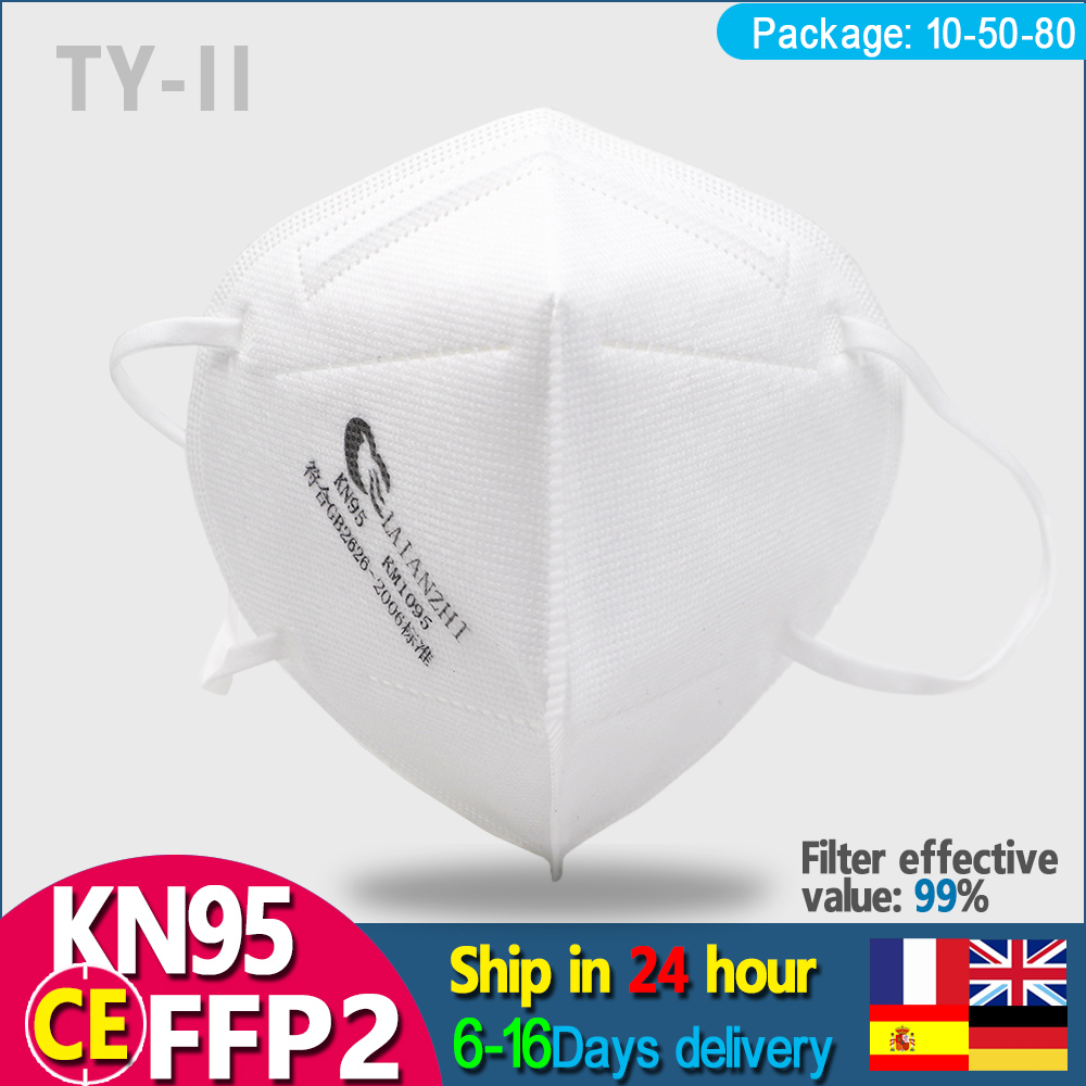 LAIANZHI 50PCS FFP2 Face masks - Kn95 Respirator Mask recensie en prijs