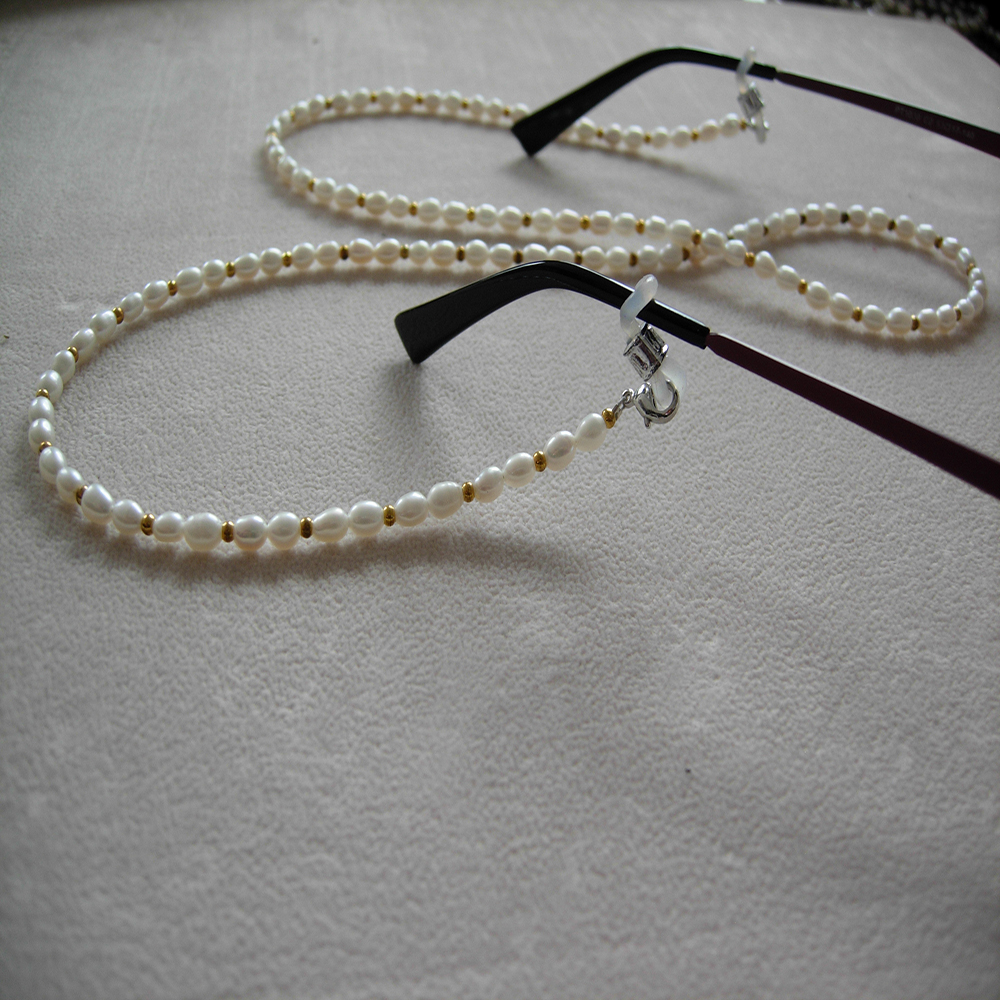 fashionable eyeglass beaded re - Mask Chain Holder recensie en prijs