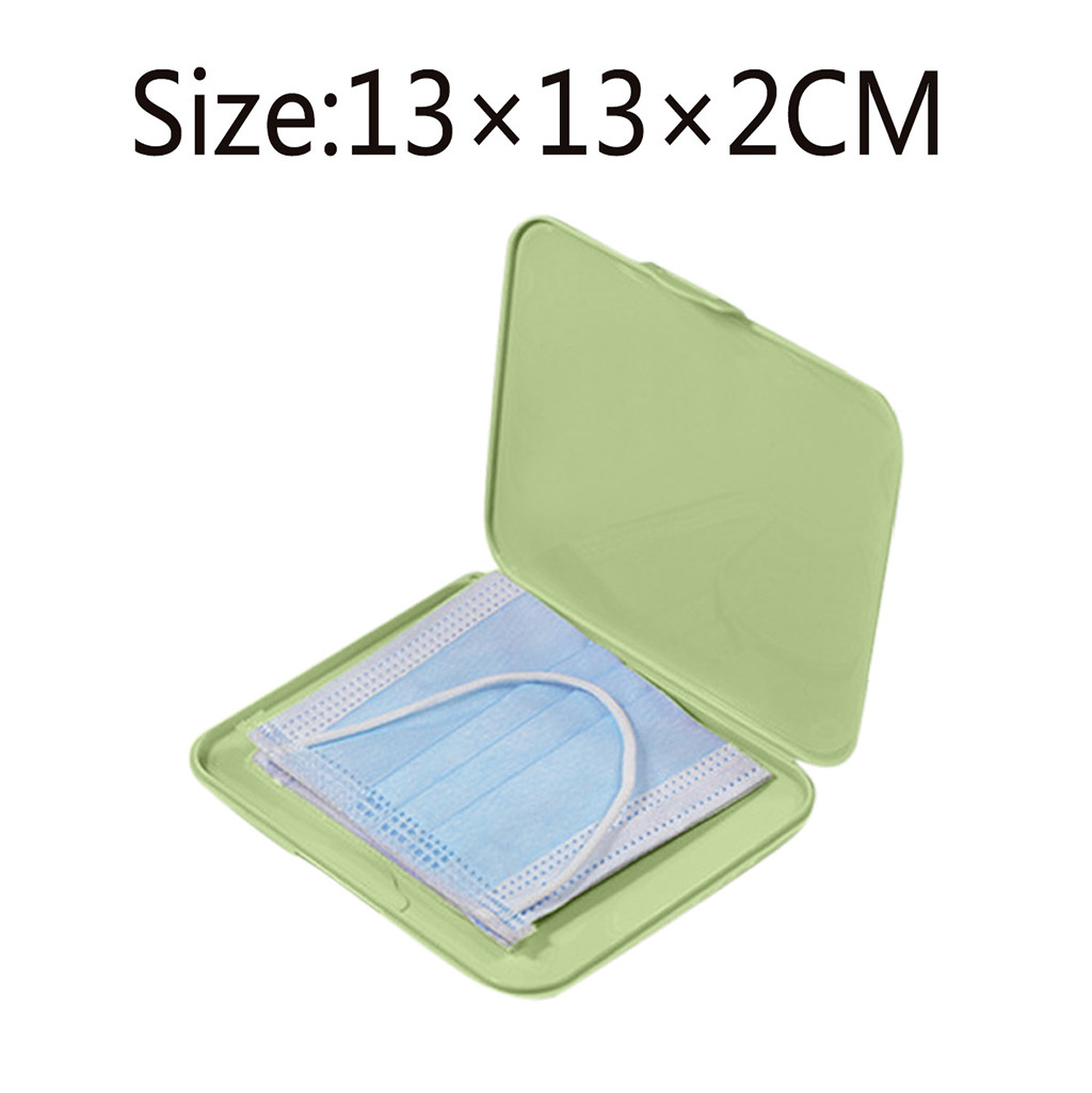 Pink Mask Cover Green Box Mask - Face Mask Storage Box recensie en prijs