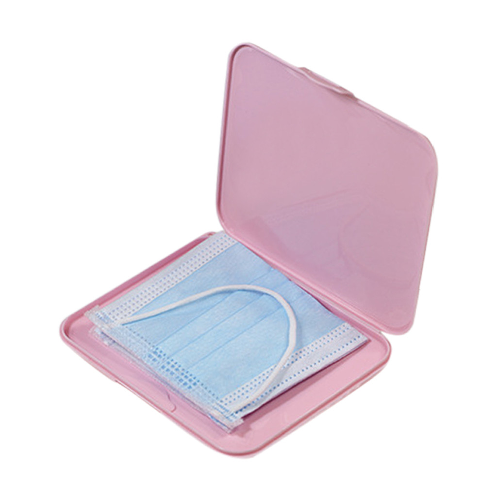 Pink Mask Cover Green Box Mask - Face Mask Storage Box recensie en prijs