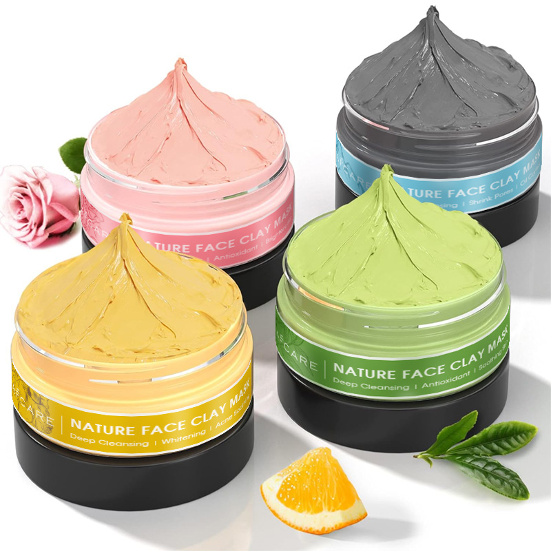 4 Pcs Clay Facial Mask Set Tur - Dust Mask Construction recensie en prijs