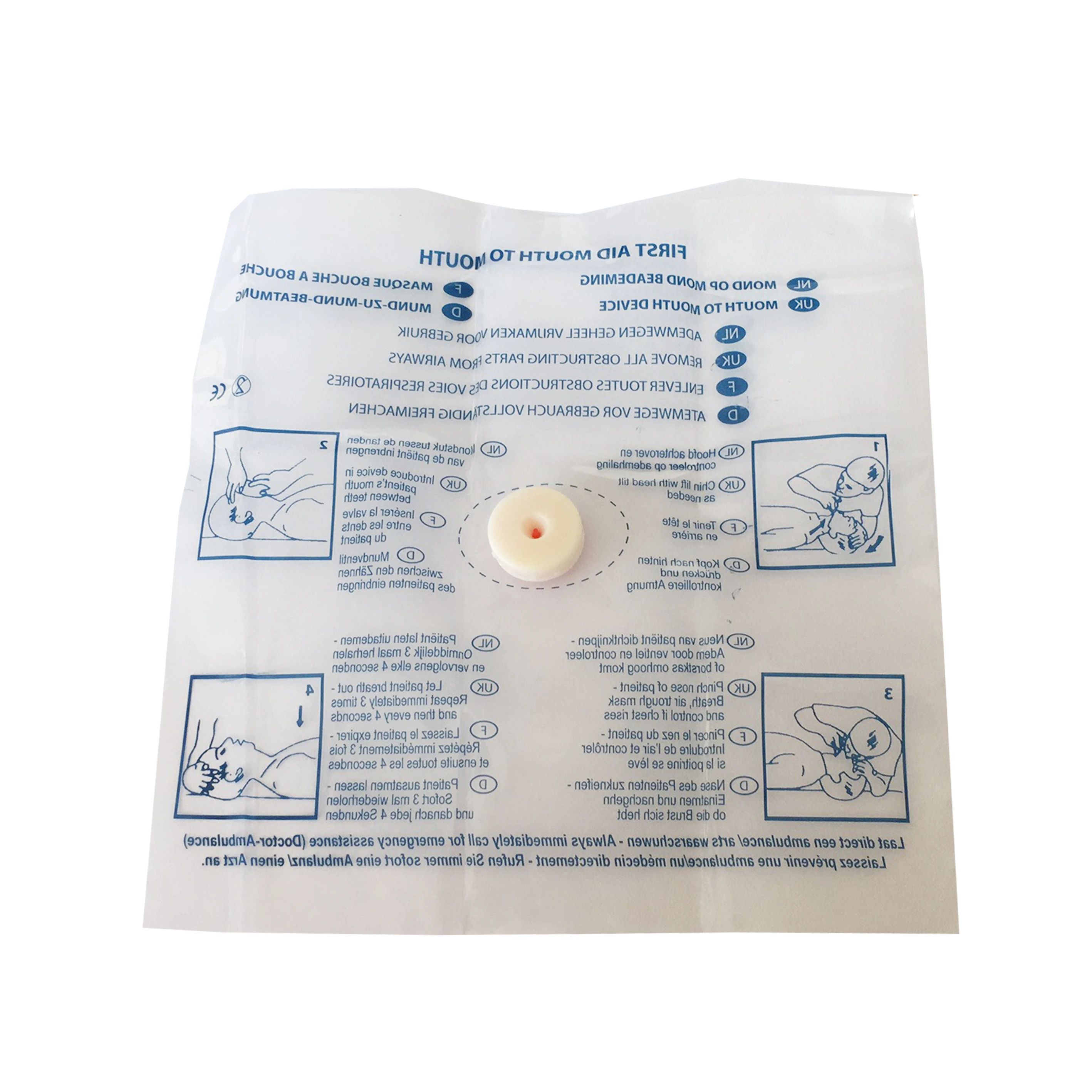 Manufacturer Mouth to Mouth Br - Disposable Mask Blue recensie en prijs