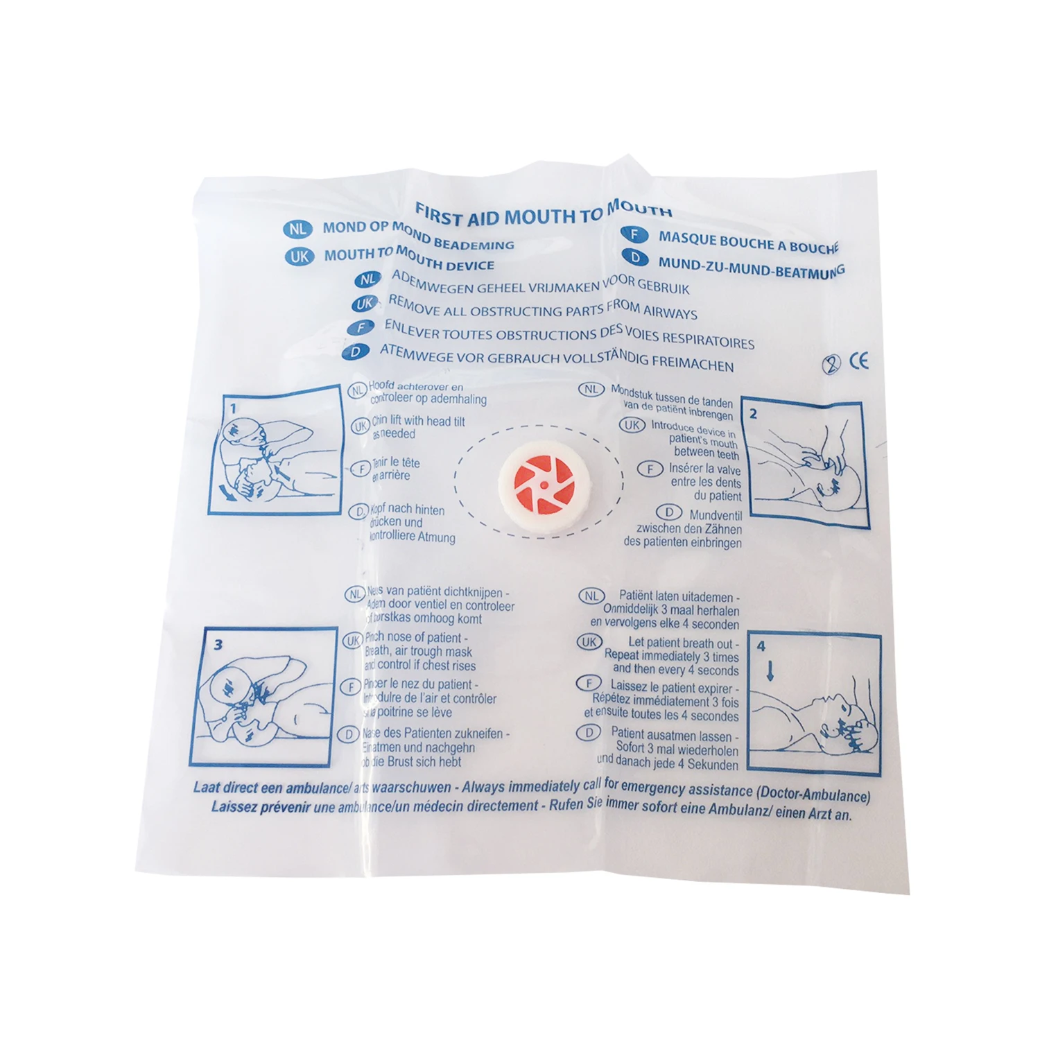 Manufacturer Mouth to Mouth Br - Disposable Mask Blue recensie en prijs
