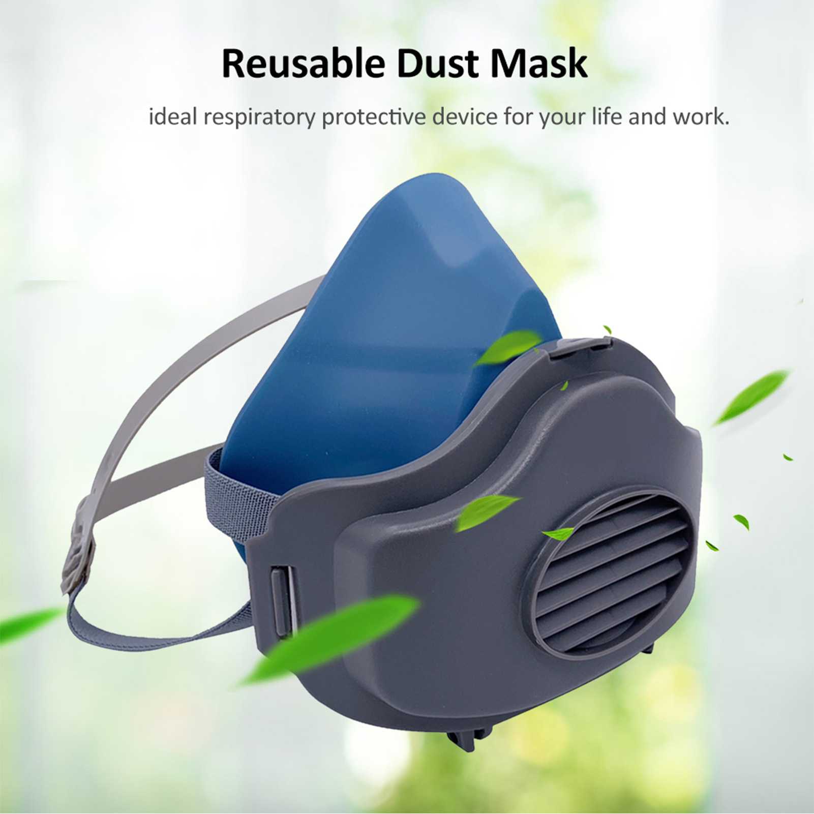 3200 Dust Mask Reusable Half F - Kn95 Respirator Mask recensie en prijs