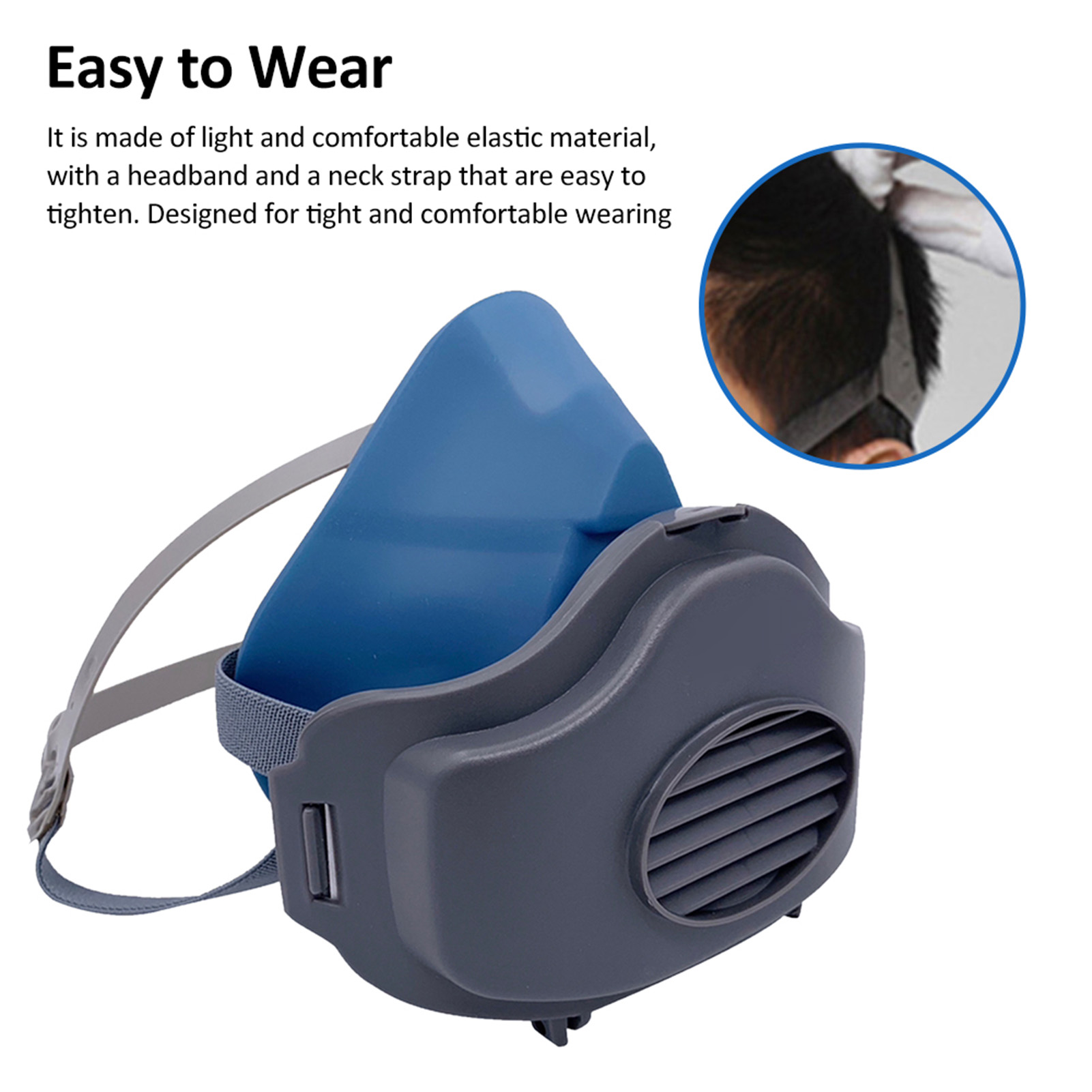 3200 Dust Mask Reusable Half F - Kn95 Respirator Mask recensie en prijs