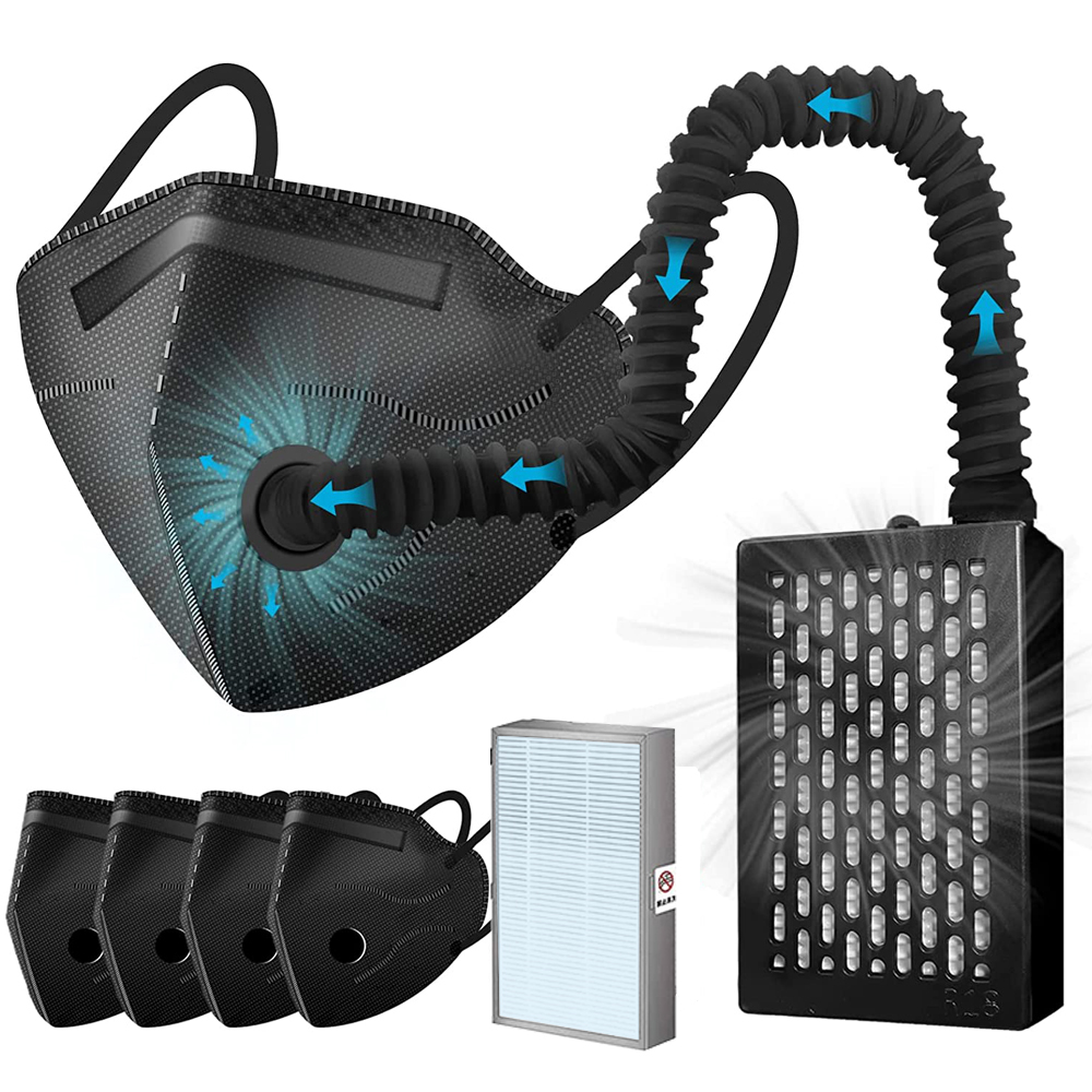 Electric KN95 Mask with Fan -  - Kn95 Respirator Mask recensie en prijs