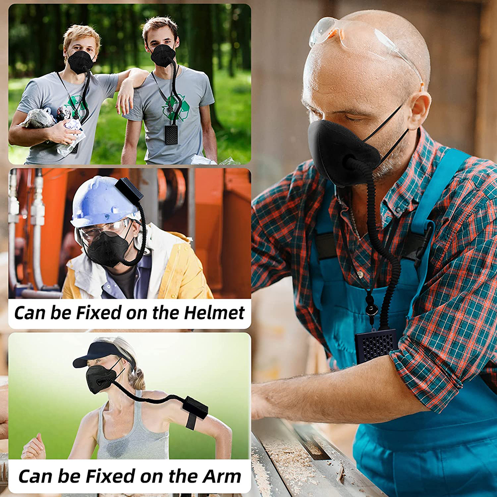 Electric KN95 Mask with Fan -  - Kn95 Respirator Mask recensie en prijs