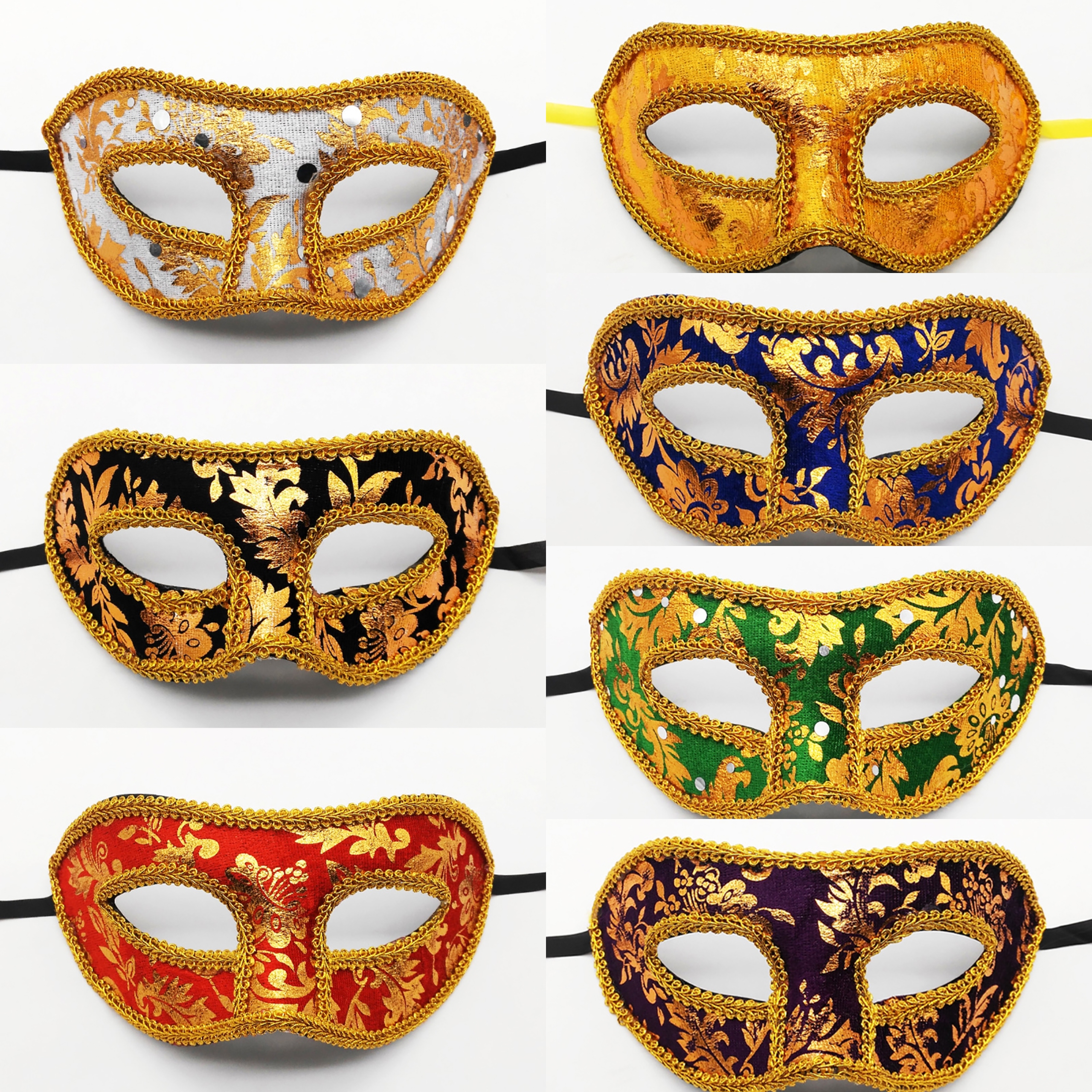 Men Mardi Gras Carnival Mask V - Respirator Half Face recensie en prijs