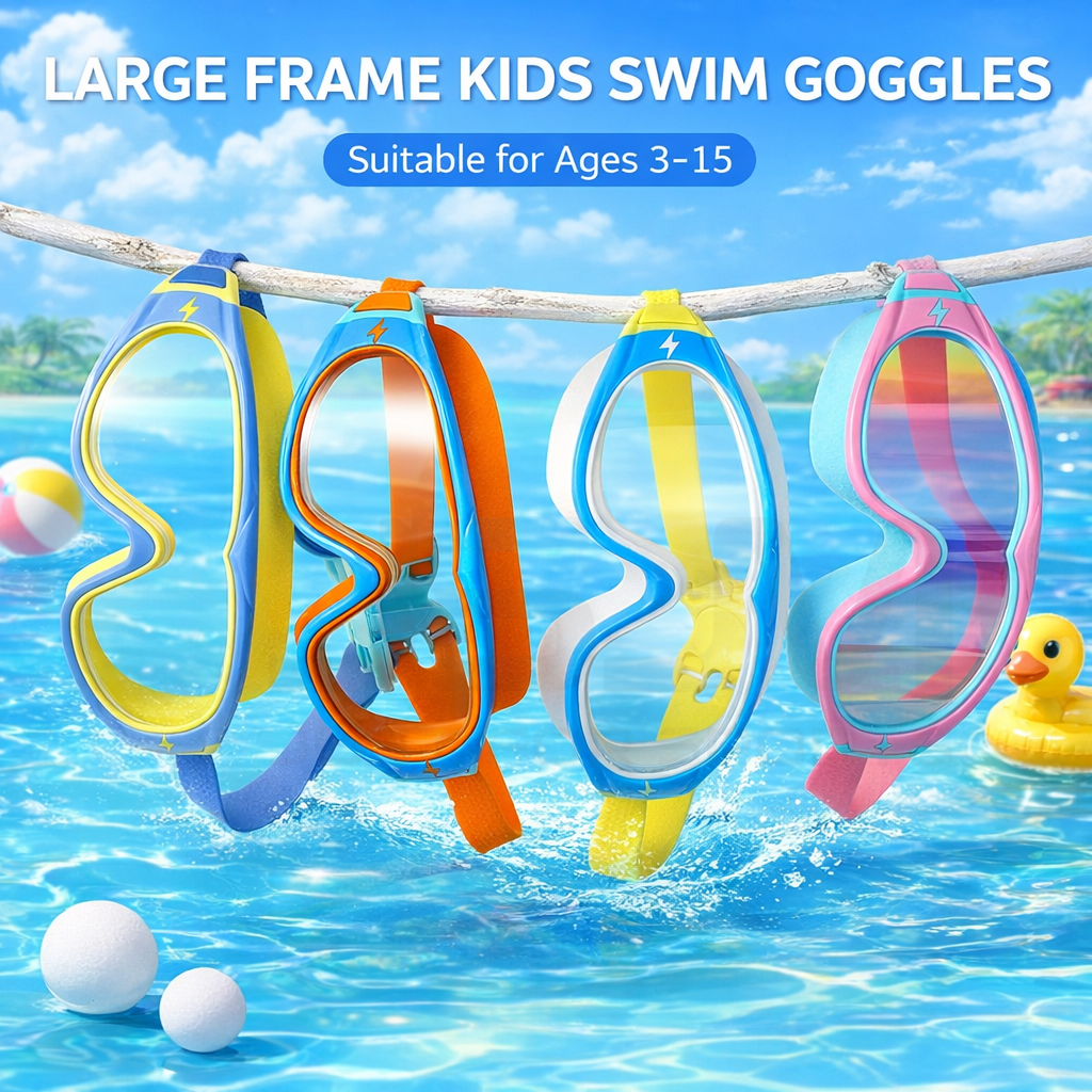 JSJM Kids Swimming Goggles Big - Anti Pollution Mask recensie en prijs