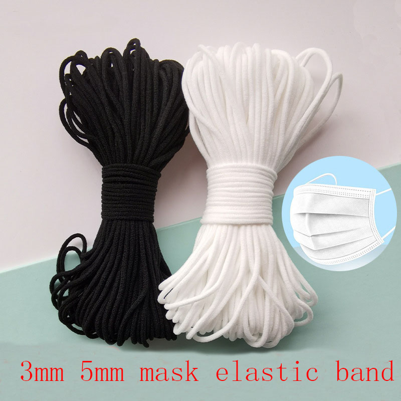 Mask Elastic Rope 3mm Round Wh - Mask Lanyard Adjustable recensie en prijs