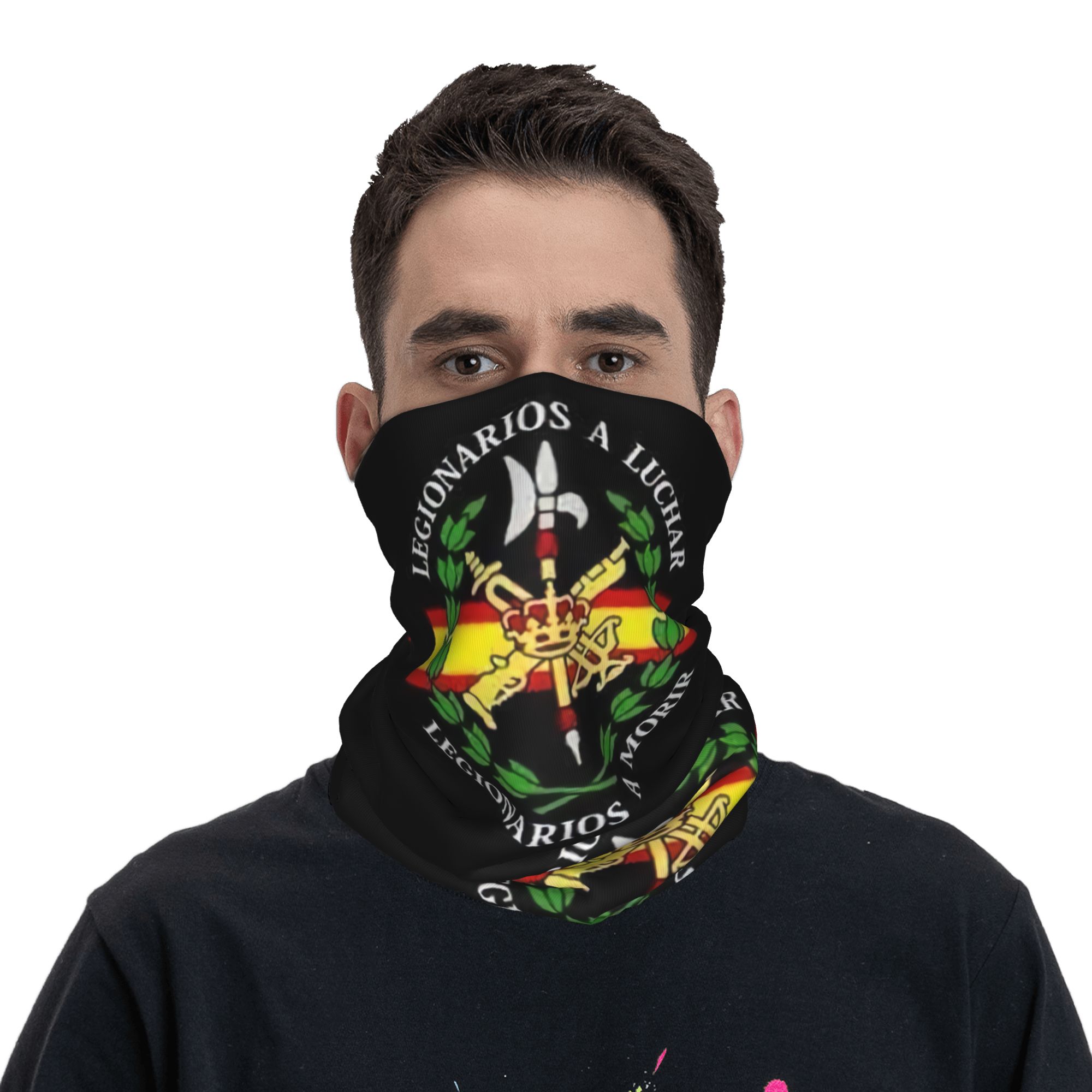 Custom Spanish Legion Bandana  - Neck Gaiter Face Cover recensie en prijs