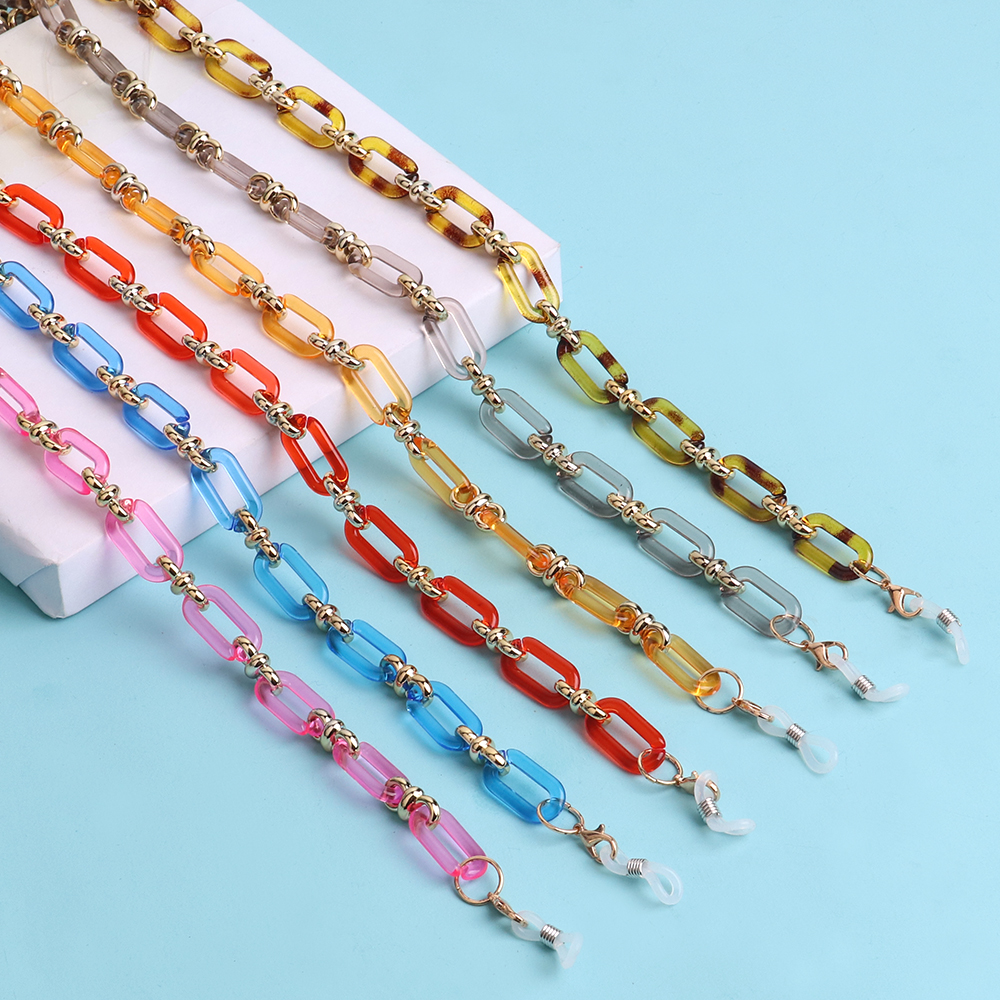 Colorful Transparent Link Acry - Mask Chain Holder recensie en prijs