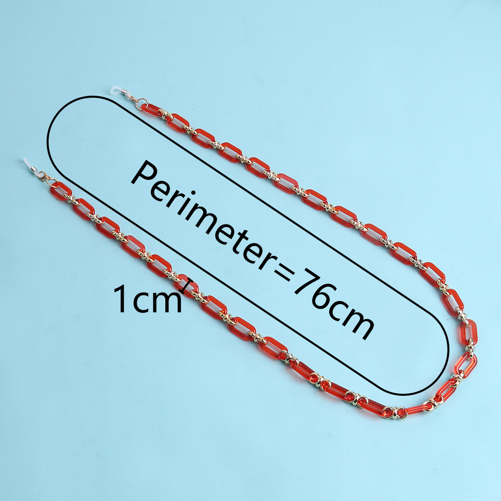Colorful Transparent Link Acry - Mask Chain Holder recensie en prijs
