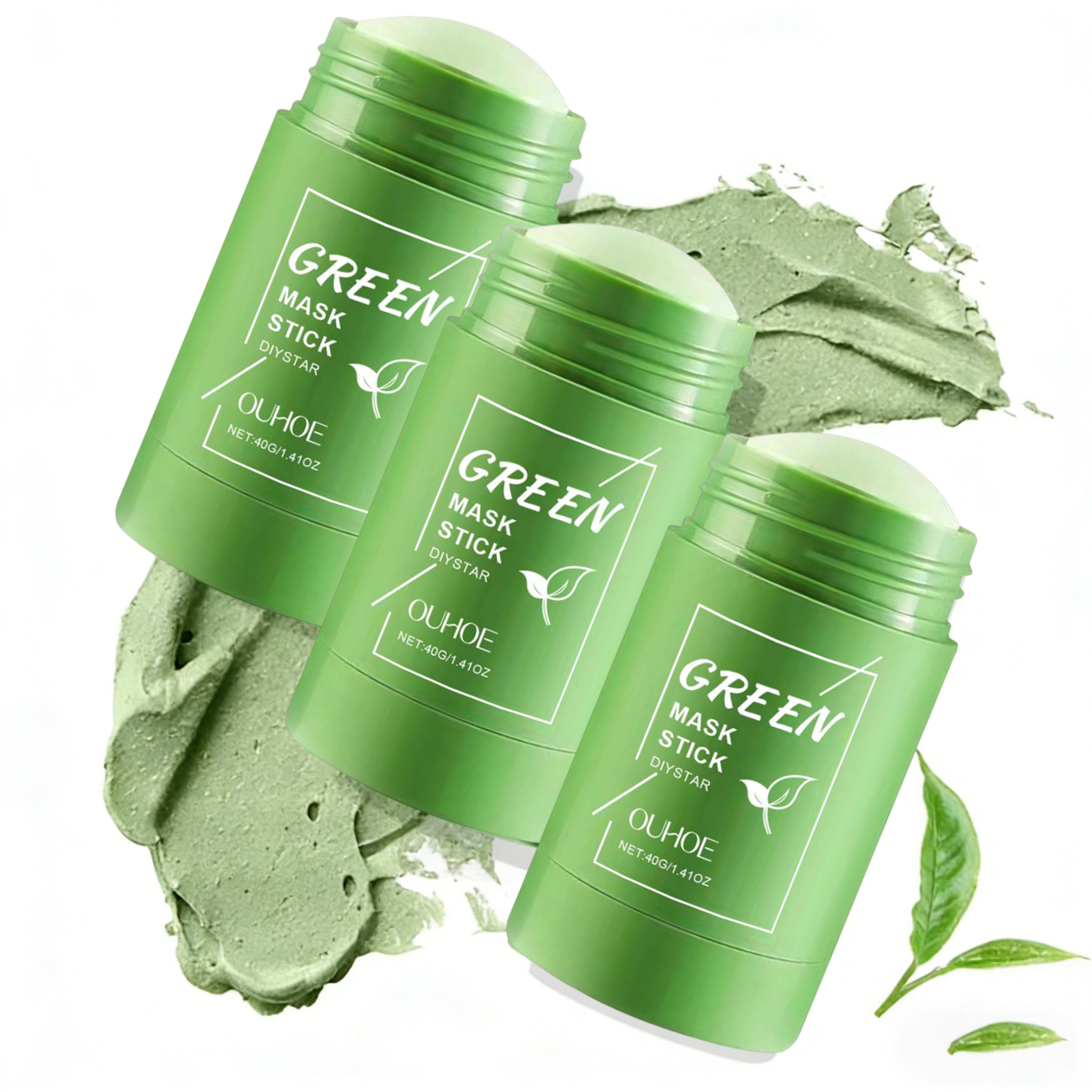 1~5PCS Green Tea Clay Stick Fo - Dust Mask Construction recensie en prijs