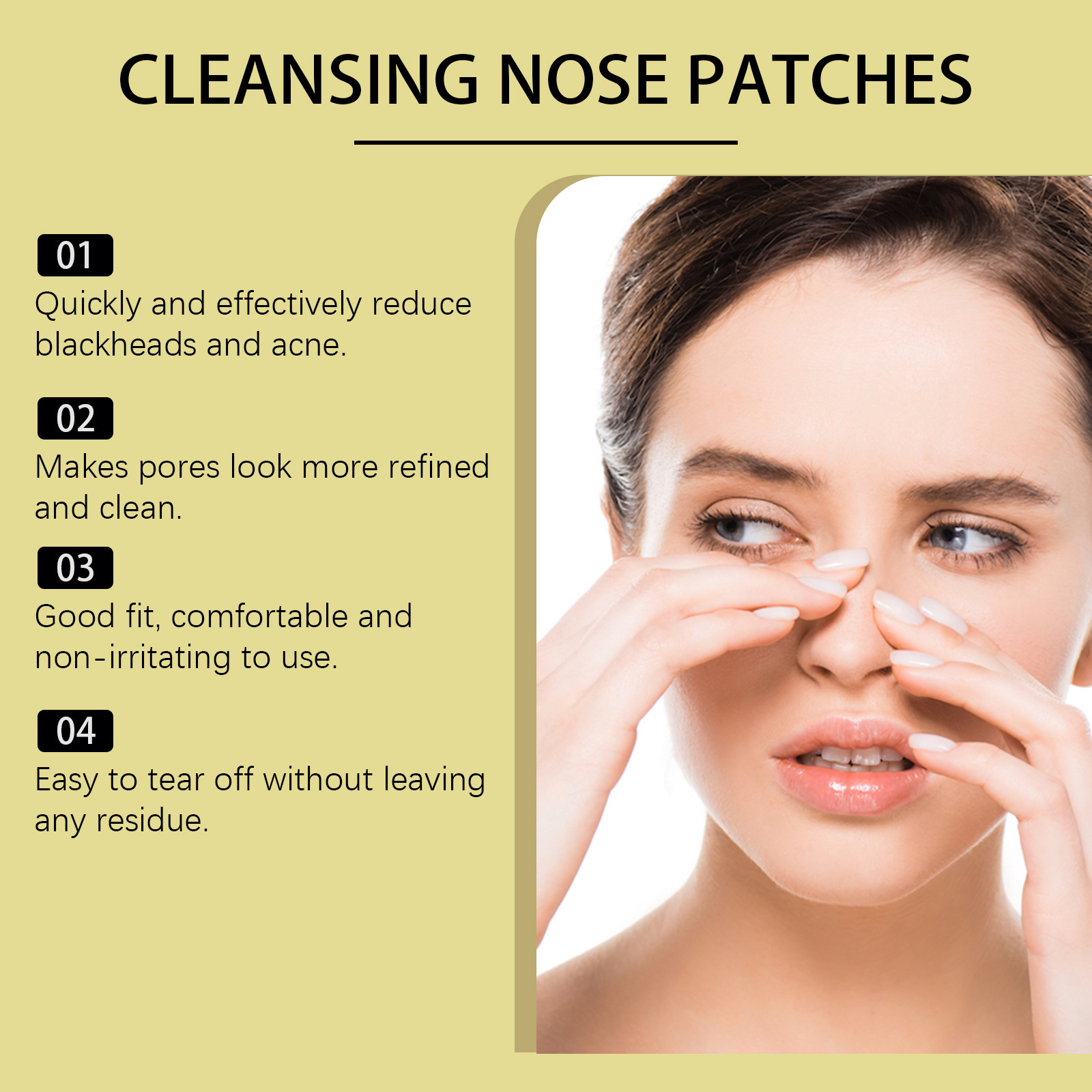 Nose Blackhead Remover Patch C - Black Face Mask Pack recensie en prijs