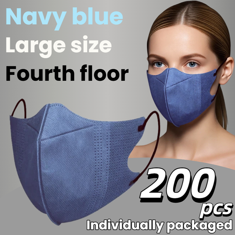 200Pcs/3D Three-Dimensional Da - Disposable Mask Blue recensie en prijs
