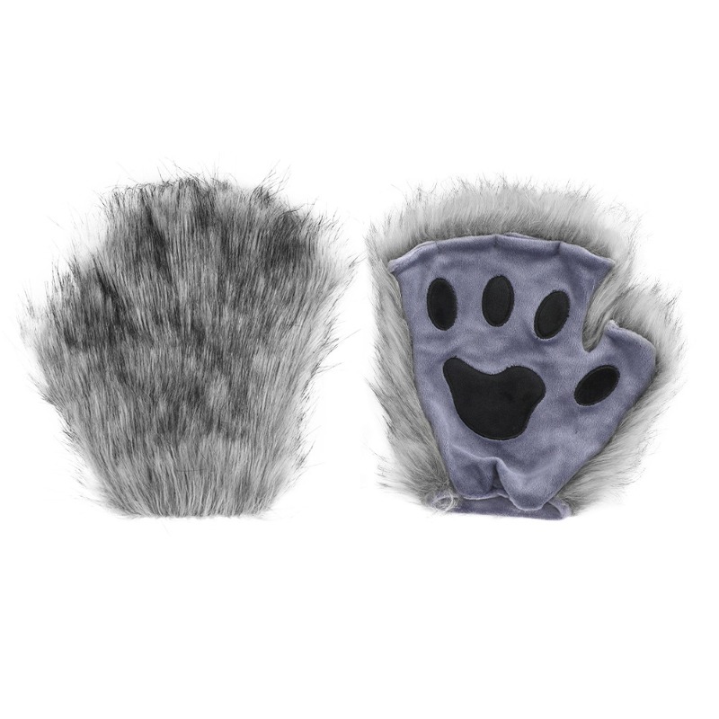 Furry Cat Ears Mask Tail & Paw - Black Face Mask Pack recensie en prijs