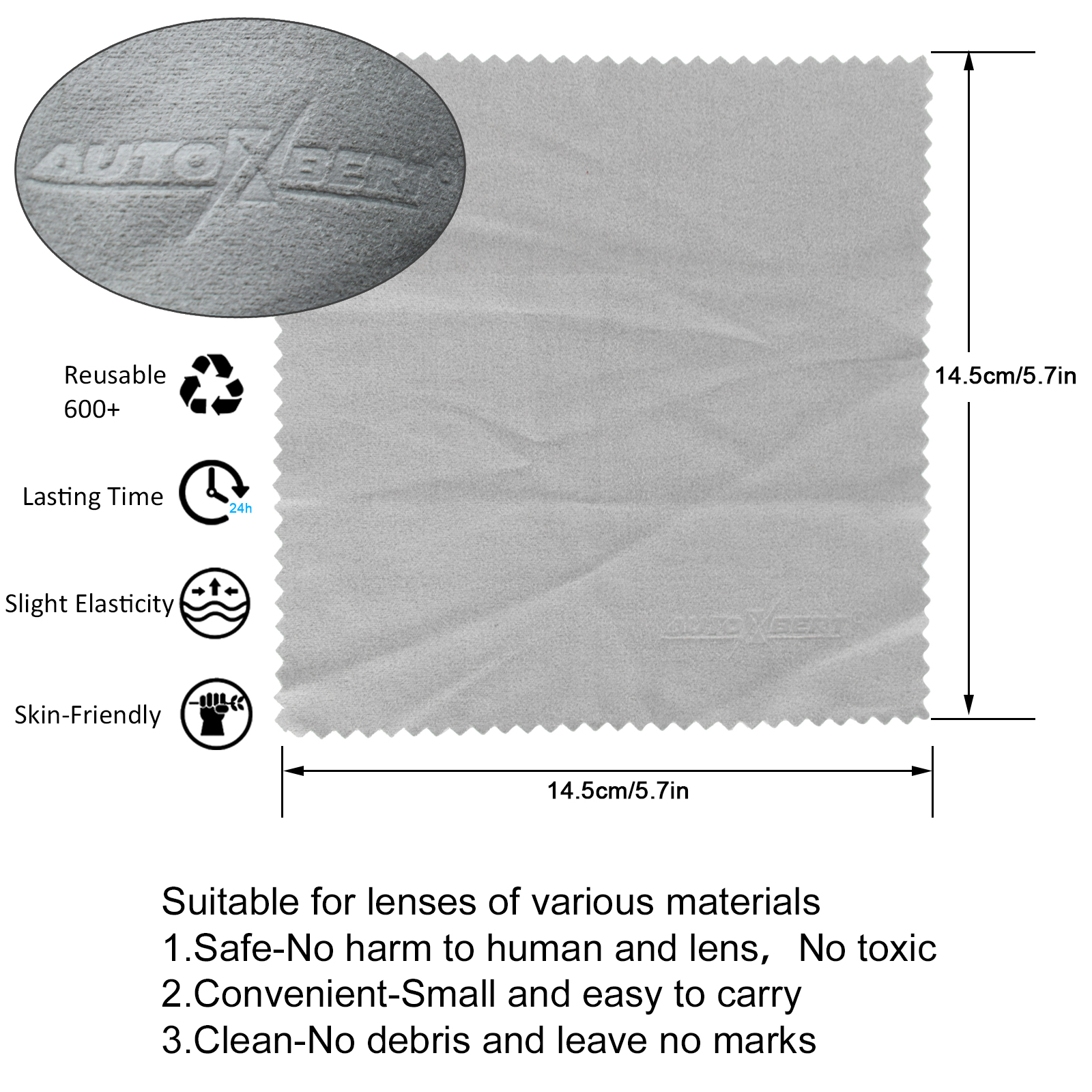 Reusable Anti-Fog Lens Wipes A - Anti Pollution Mask recensie en prijs