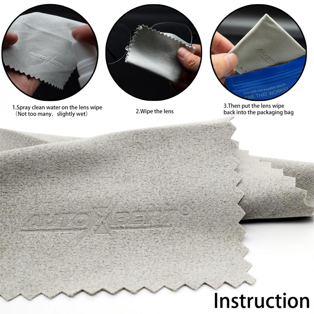 Reusable Anti-Fog Lens Wipes A - Anti Pollution Mask recensie en prijs