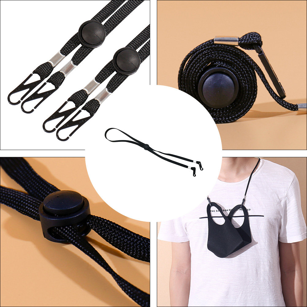 12Pcs Anti-Fall Face Mask Lany - Mask Ear Saver Strap recensie en prijs