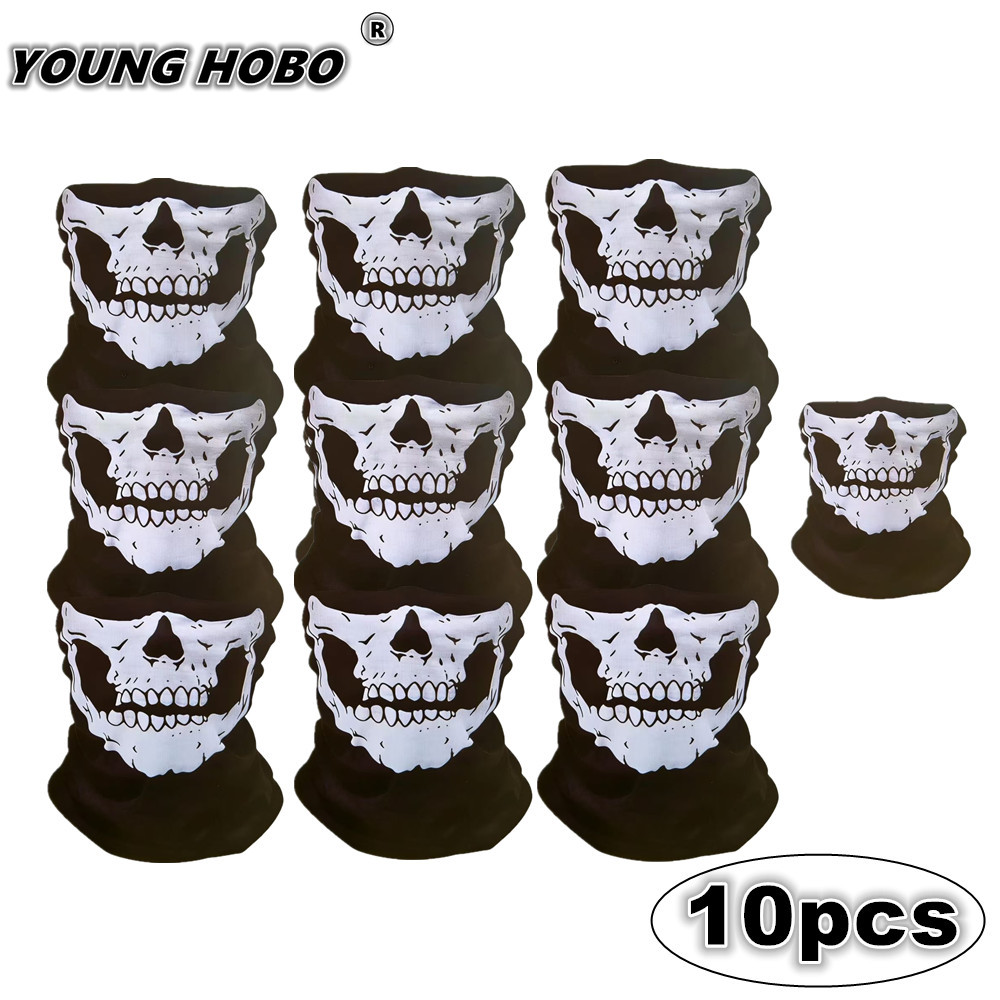 10pcs Skull Seamless Windproof - Sports Mask Breathable recensie en prijs