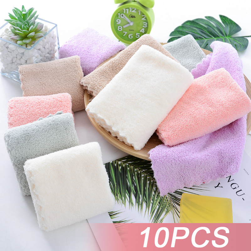 10Pcs Thickened Microfiber Hig - Cloth Face Mask Washable recensie en prijs