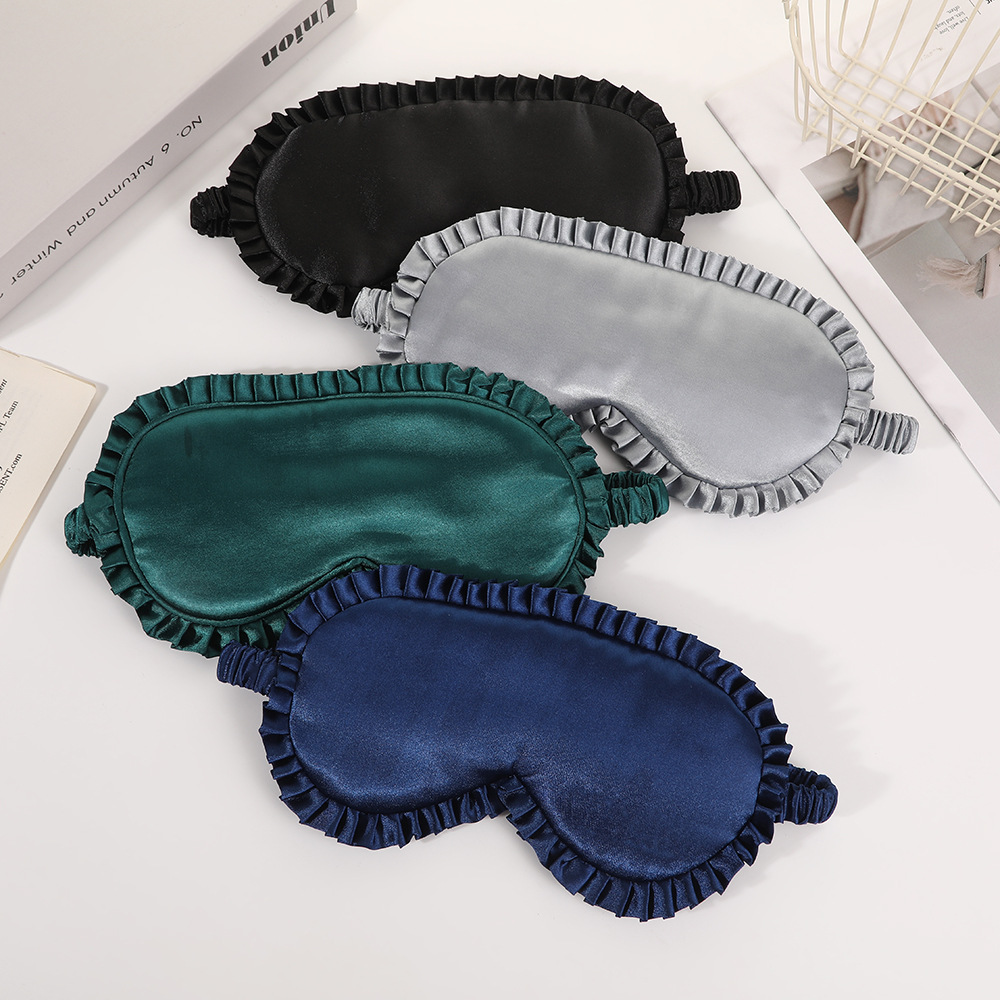 1pcs Premium Silk Eye Mask wit - Mask Lanyard Adjustable recensie en prijs
