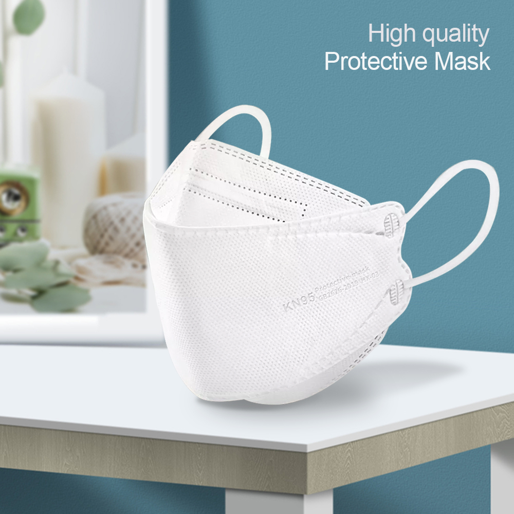10-200pcs fpp2 fish mask kn95  - Disposable Surgical Mask recensie en prijs