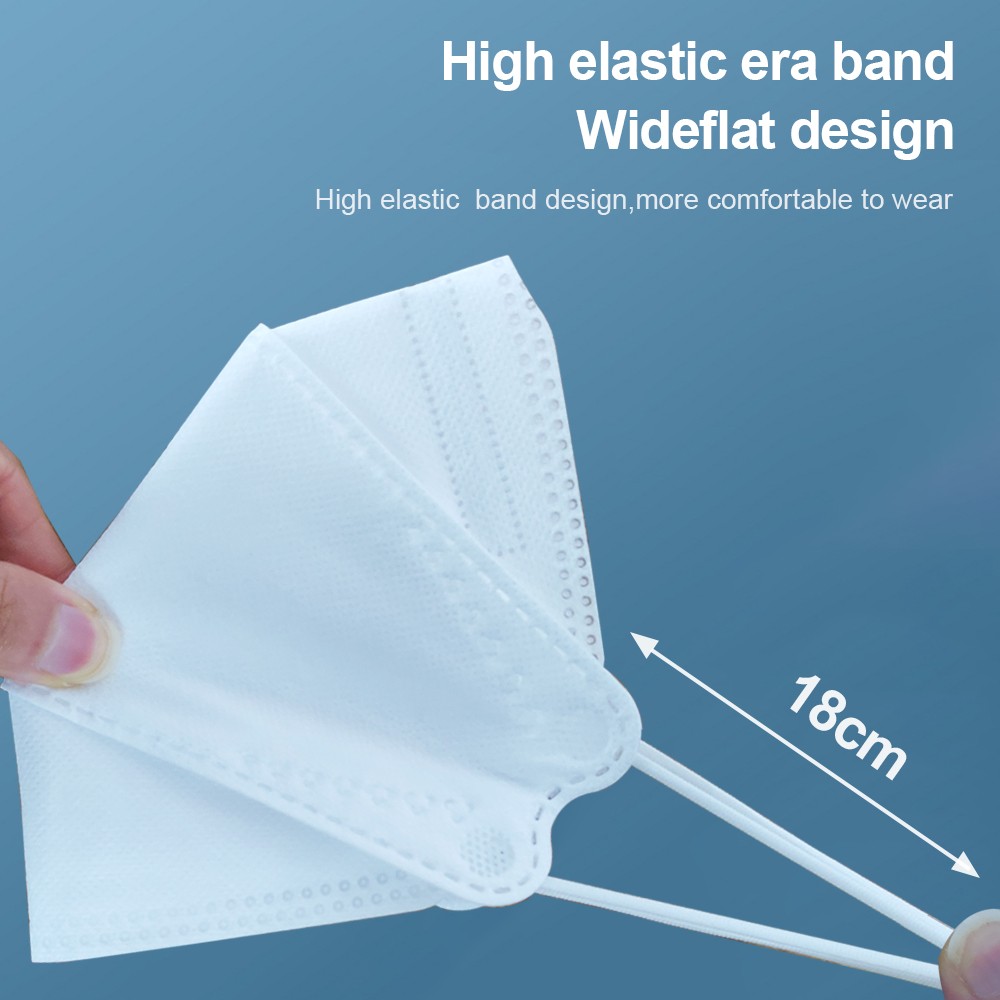 10-200pcs fpp2 fish mask kn95  - Disposable Surgical Mask recensie en prijs