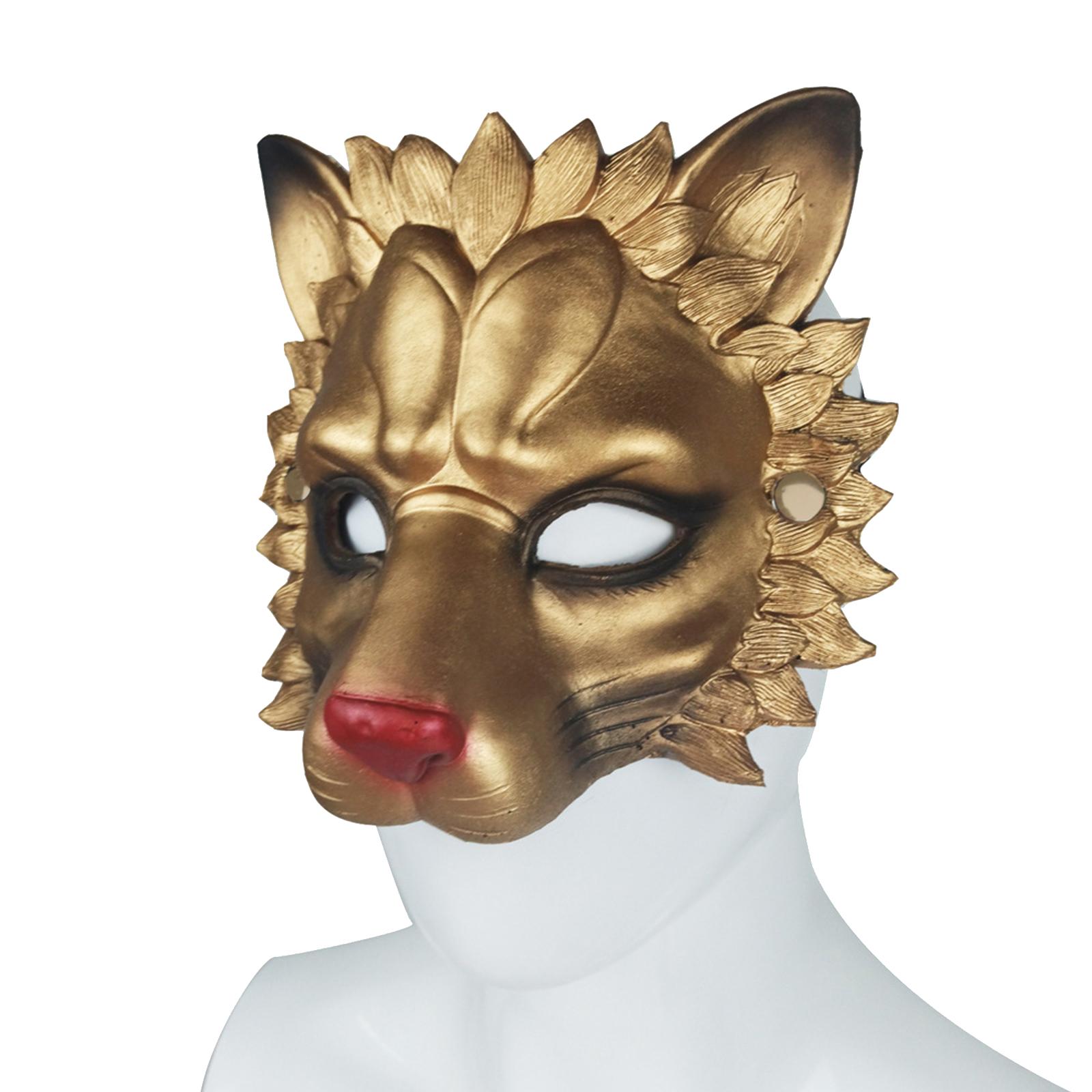 Lion Mask Half Face Decorative - Respirator Half Face recensie en prijs