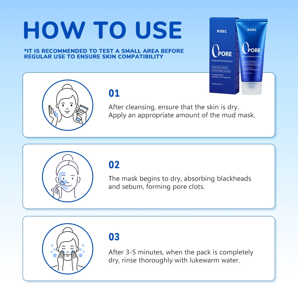 75ml KOEC Zero Pore Blackhead  - Dust Mask Construction recensie en prijs