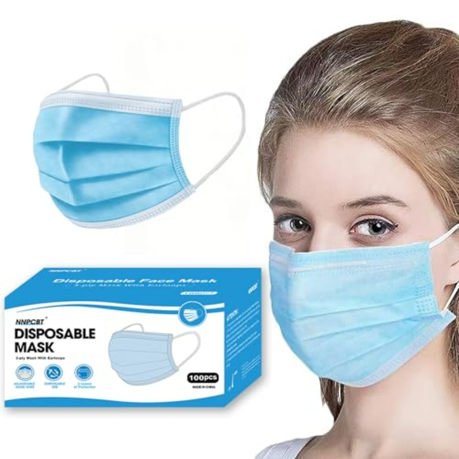 Blue Disposable Face Masks 100 - Disposable Mask Blue recensie en prijs