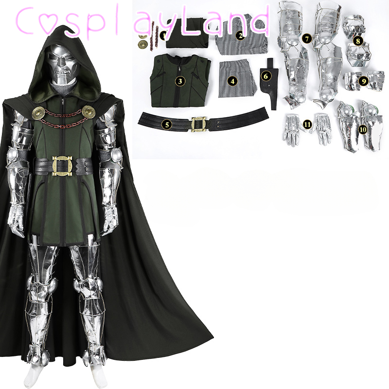 Black Doom Cosplay Costume Adu - Black Face Mask Pack recensie en prijs