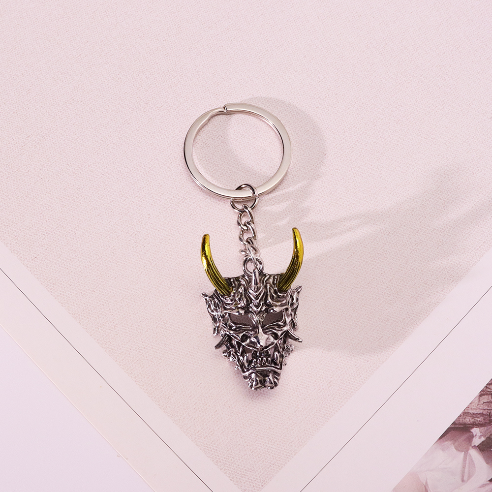 1 piece samurai keychain Japan - Mask Chain Holder recensie en prijs