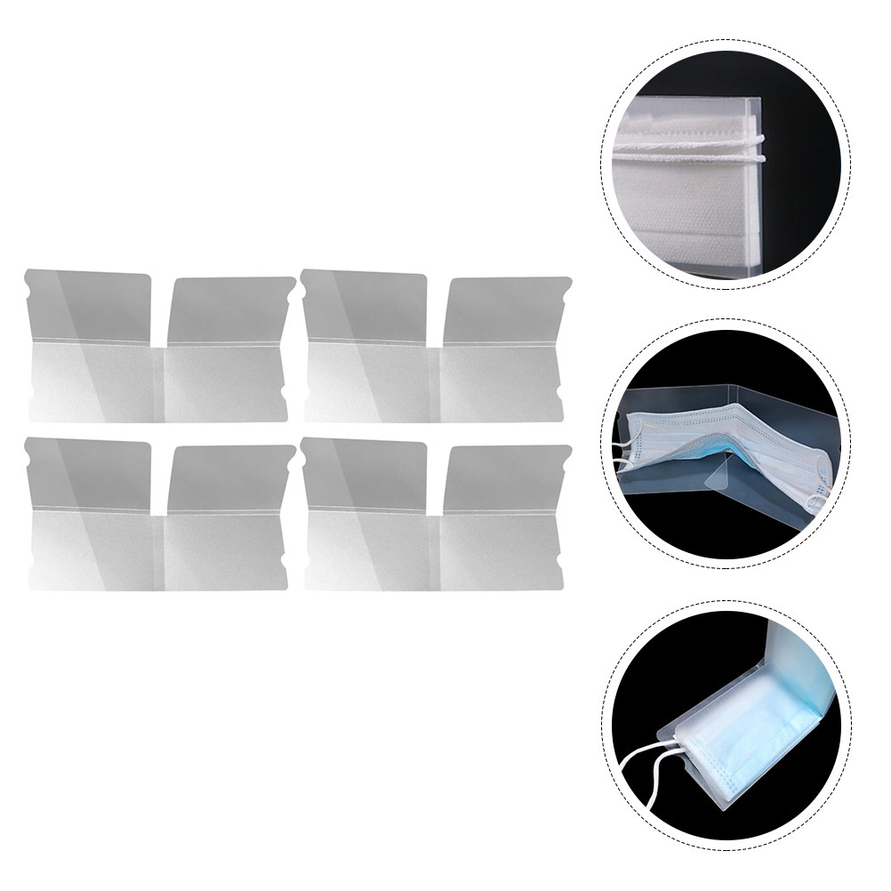 4Pcs Foldable Mask Storage Box - Face Mask Storage Box recensie en prijs