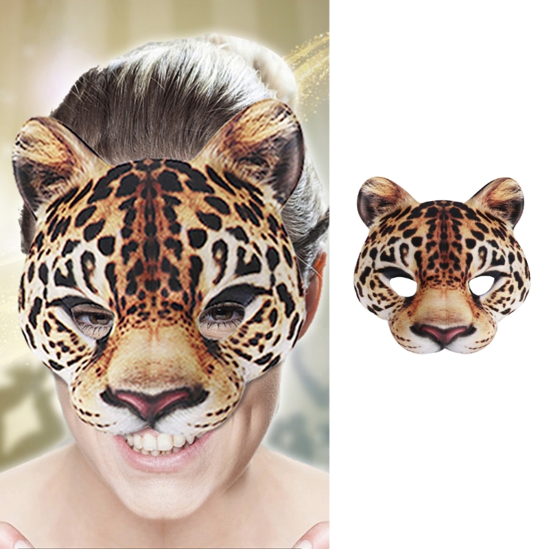 Leopard Mask Party Mask Dress  - Respirator Half Face recensie en prijs