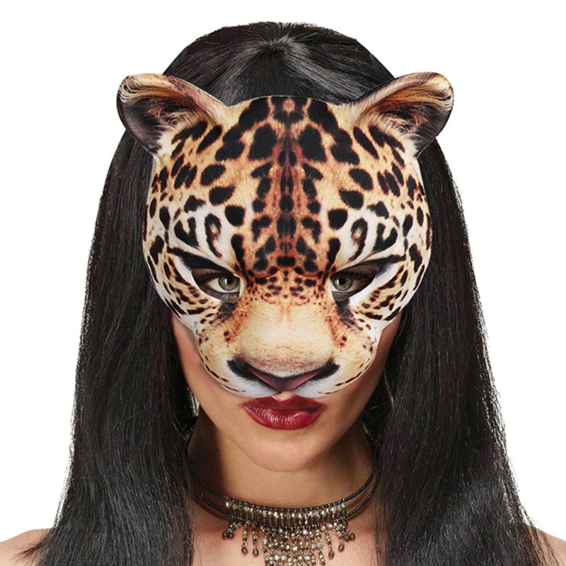 Leopard Mask Party Mask Dress  - Respirator Half Face recensie en prijs