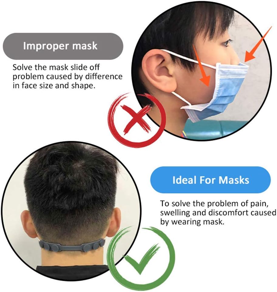 4 Pcs Silicone Ear Savers for  - Mask Ear Saver Strap recensie en prijs