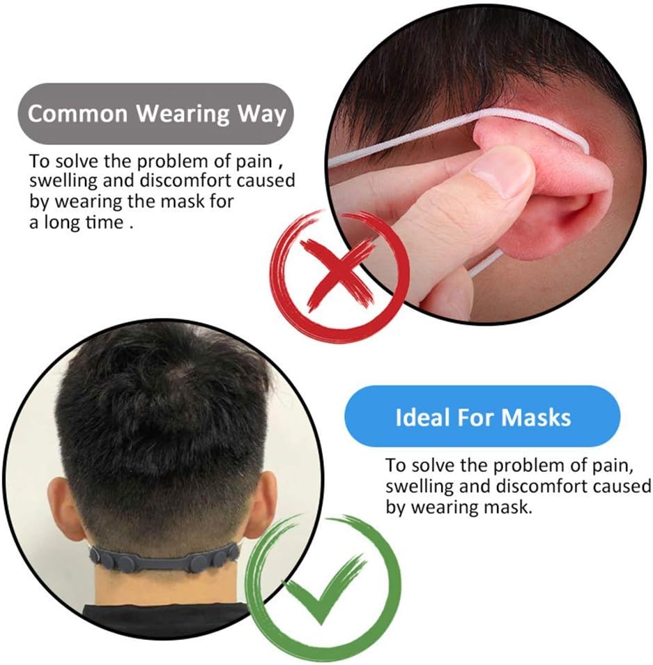 4 Pcs Silicone Ear Savers for  - Mask Ear Saver Strap recensie en prijs