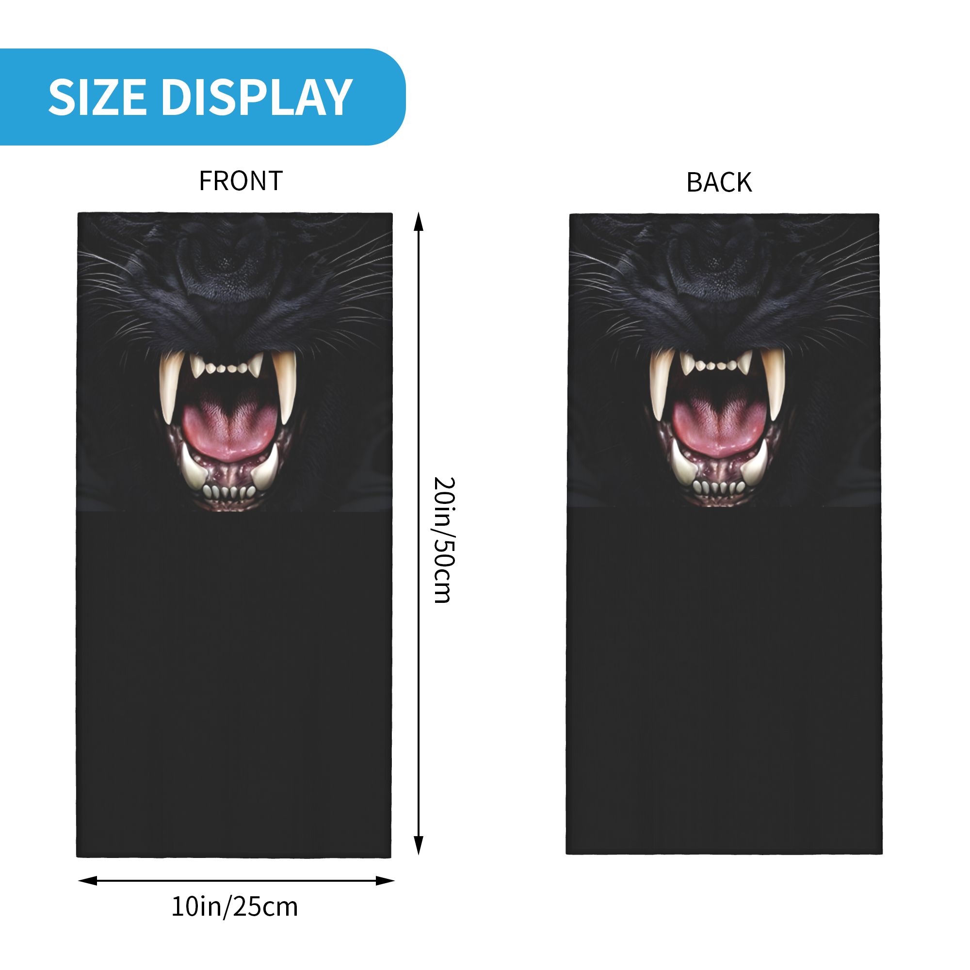 Custom Black Panther Animal He - Neck Gaiter Face Cover recensie en prijs